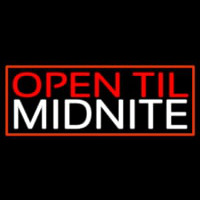 Open Till Midnight Neonreclame