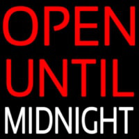 Open Until Midnight Neonreclame