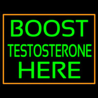 Orange Border Boost Testosterone Here Neonreclame
