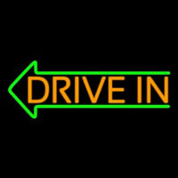 Orange Drive In Green Arrow Neonreclame