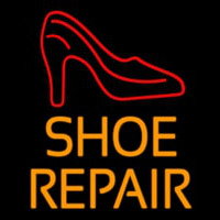 Orange Shoe Repair With Sandal Neonreclame