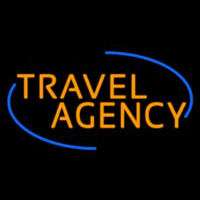 Orange Travel Agency Neonreclame