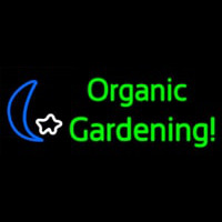 Organic Gardening Neonreclame