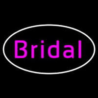 Oval Bridal In Pink Neonreclame