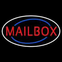Oval Mailbo  Deco Style Neonreclame