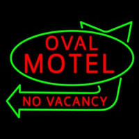 Oval Motel No Vacancy Neonreclame