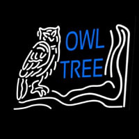 Owl Tree Neonreclame