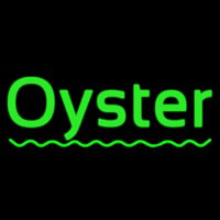 Oysters Green Line Neonreclame