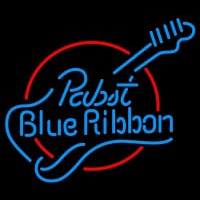 Pabst Blue Ribbon Guitar Neonreclame