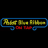 Pabst Blue Ribbon On Tap Beer Sign Neonreclame