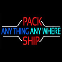 Pack Anything Anywhere Ship Neonreclame