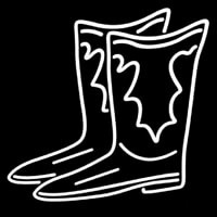 Pair Of Boots Logo Neonreclame