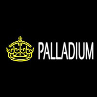 Palladium Block Yellow Crown Neonreclame