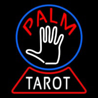 Palm Tarot Crystal Neonreclame