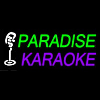 Paradise Karaoke Neonreclame