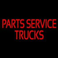 Parts Service Trucks Neonreclame