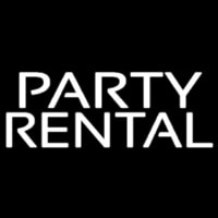 Party Rental 1 Neonreclame