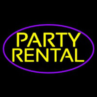 Party Rental 2 Neonreclame