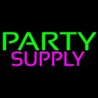 Party Supply Block Neonreclame