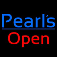 Pearls Open Neonreclame