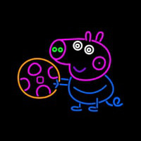 Peppa Pig Clip Neonreclame