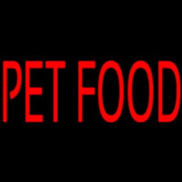Pet Food Block Neonreclame