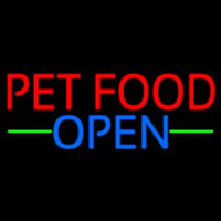 Pet Food Open 1 Neonreclame