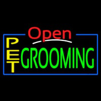 Pet Grooming Open Neonreclame