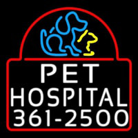 Pet Hospital Neonreclame
