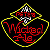 Petes Wicked Ale Beer Sign Neonreclame