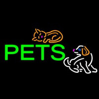 Pets With Colorful Logo Neonreclame