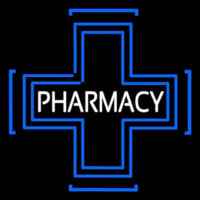 Pharmacy Inside Plus Logo Neonreclame