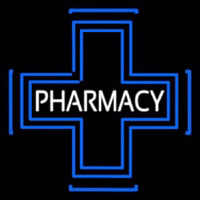 Pharmacy Inside Plus Logo Neonreclame