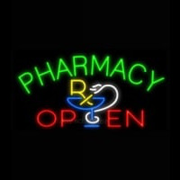 Pharmacy Open Neonreclame