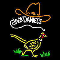 Pheasant and Jack Daniels Neonreclame