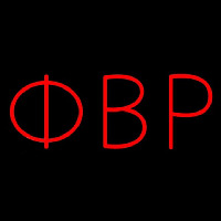 Phi Beta Rho Neonreclame