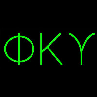 Phi Kappa Upsilon Neonreclame