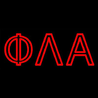Phi Lambda Alpha Neonreclame