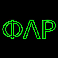 Phi Lambda Rho Neonreclame