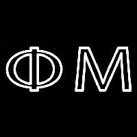 Phi Mu Neonreclame