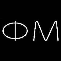Phi Mu Neonreclame