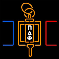 Phi Pi Delta Logo Neonreclame