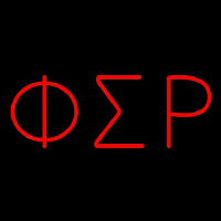 Phi Sigma Rho Neonreclame