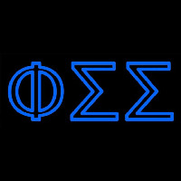 Phi Sigma Sigma Neonreclame