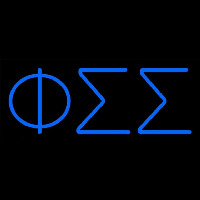Phi Sigma Sigma Neonreclame