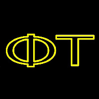 Phi Tau Neonreclame