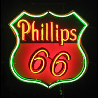 Phillips 66 Gasoline Neonreclame