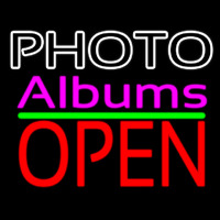 Photo Albums With Open 1 Neonreclame