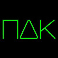 Pi Delta Kappa Neonreclame