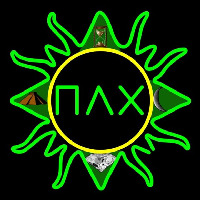 Pi Lambda Chi Latina Greek Logo Neonreclame